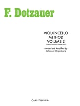 DOTZAUER VIOLONCELLO METHOD VOL. 2 cover